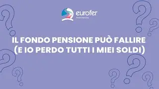 Obiezione - Il Fondo Pensione pu&ograve; fallire