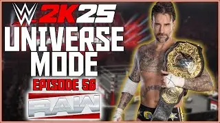 WWE 2K25 Universe Mode RAW - ВНЕЗАПНАЯ АТАКА! - Эпизод 56