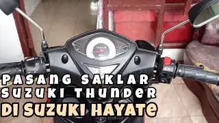 SUZUKI HAYATE PAKAI SAKLAR SUZUKI THUNDER