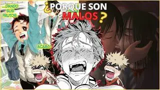 3 formas de ARRUINAR un ANIME/MANGA !!!!