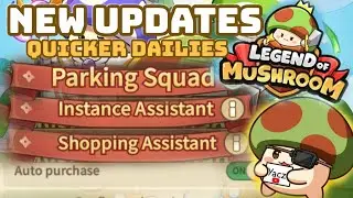 You might comeback playing again after watching this! - New Features on Legend of Mushroom Rush Sea!