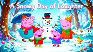 A Snowy Day of Laughter &ndash; Peppa & George&rsquo;s Heartwarming Winter Story | Kids video 