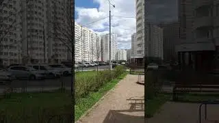 Dormitory area in a city in Russia today #shorts