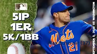 Max Scherzer | Sep 3, 2022 | MLB highlights