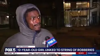 😳 12 year old girl charged with several robberies in Washington, DC.