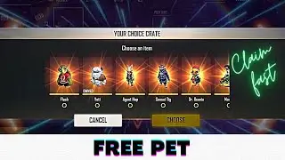 FREE PET IN CHOOSE CREATE 😘|| GARENA FREE FIRE @dinoxff3693 @CARLOXFF