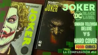 JOKER DC BLACK LABEL versi&oacute;n TELEVISA VS PANINI M&eacute;xico La comparaci&oacute;n #46