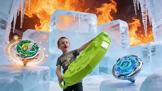Огненно ледяная арена для битвы Инфинити надо!