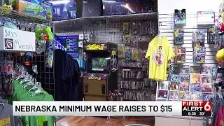 Nebraska minimum wage raises to $15