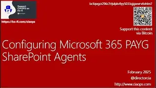 Configuring Microsoft 365 PAYG SharePoint Agents