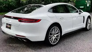 2023 Porsche Panamera - детали интерьера и экстерьера (спортивный автомобиль)