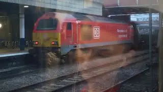 TFW Loco Hauled by 67010 departs Crewe