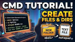 How to make directory's and write txt's in the command