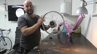 Ekring och riktning av moped och MC-hjul! - Puch Maxin