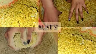 BEAUTIFUL TEXTURE♥️ CEMENT CONCRETE ASMR ...DRY CRUMBLING