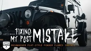 Bushwacker Flat Style Fender Flare Install / Review