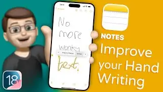 Как улучшить и исправить рукописный ввод в заметках iOS 18