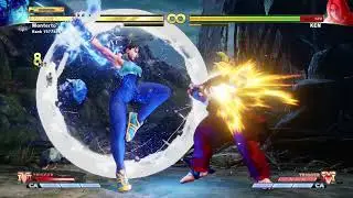 SFV - Chun-Li Basic 2LP confirm Kikosho combo