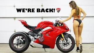 Tearing Apart a $30,000 Panigale V4!