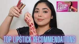 Лучшие рекомендации по помадам от Nykaa: распродажа в честь Розовой пятницы: MAC, KIRO, Kay Beauty, SUGAR Must Have Lippies