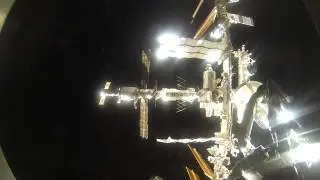ISS Expedition 43 - Timelapse POV Video Of Soyuz Approach And Docking