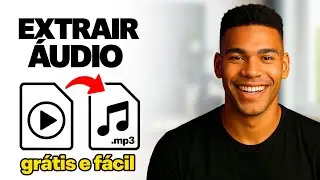 Como EXTRAIR ÁUDIO de VÍDEO Online GRÁTIS (MP3 de Qualquer Vídeo)