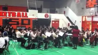 El Paso high school Christmas orchestra concert