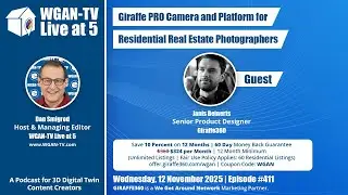 Giraffe PRO Camera/Platform for Real Estate Photographers | Save 10% on 12 Months with Voucher: WGAN