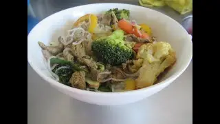Air Fryer Beef Stirfry