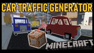 [1.15 Minecraft] Car Traffic Generator - Command Datapack