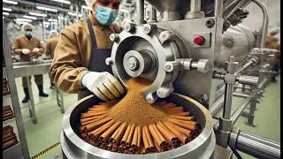 Como é feito o pau de canela? [Processo de Fábrica]