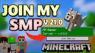 Join My MINECRAFT SMP | Minecraft Server Free for All | MCPE Hindi