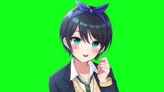🟢 Sarashina Ruka Green Screen Vocal Vtuber