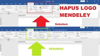 Cara Menghapus Logo Mendeley di Word, Mendeley Dekstop Sudah di Hapus!!