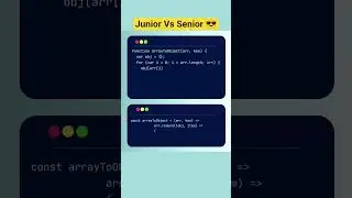 Junior Vs Senior Developer #programming #html #javascript #webdevelopment #html5 #webdesign  #css3