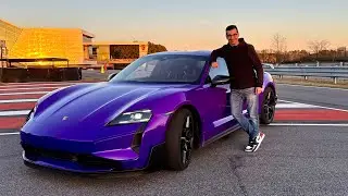 2025 Porsche Taycan Turbo GT Walk-Around | This is how it’s faster than the Plaid!