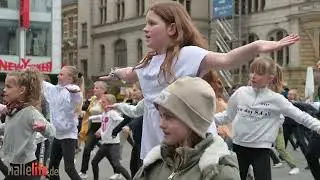 TanzFlashmob auf dem Marktplatz