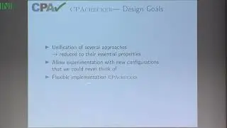 Prof. Dirk Beyer | Cooperative Software Verification  Combination Approaches that Share Information