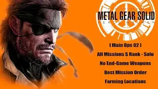 Metal Gear Solid Peace Walker - Ep.003 - [ Main Ops 02 ] - Contact the Sandinista Commander - S Rank