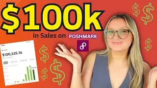 Как я заработал 100 тысяч долларов на продажах на Poshmark! Советы по заработку на продаже одежды...