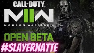 first time playing Modern warfare 2 open beta LIVE #Youtubegaming #Slayernatte