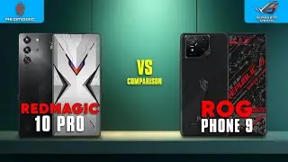 Red Magic 10 Pro vs Rog Phone 9 || Spec Comparison !!