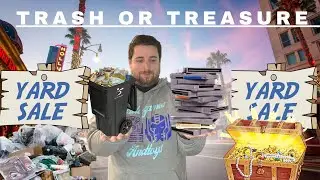ARE LOS ANGELES YARD SALES TRASH OR TREASURE???