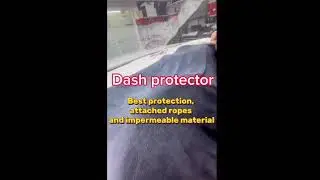 Dash protector for professional window tinter miami car ceramic tint for windshield