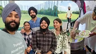 Delhi Mein Best Golf Club | South Delhi ke  Famous popcorn moms🤤| msvlogs