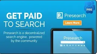 How to earn money by presearch