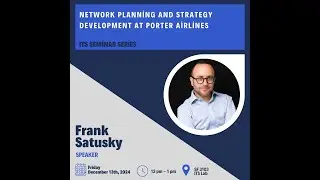 UT-ITE Seminar - Frank Satusky