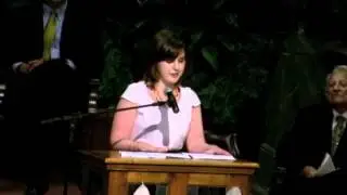 CLA 2012 Graduation Distinguished Alumni Speech