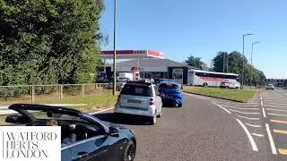 Fuel Supply Crisis: Motorists start to Panic Buy at ALL Petrol Stations in Hertfordshire