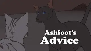 { CROWFEATHER'S TRIAL } Ashfoot gives Crowfeather some advice.